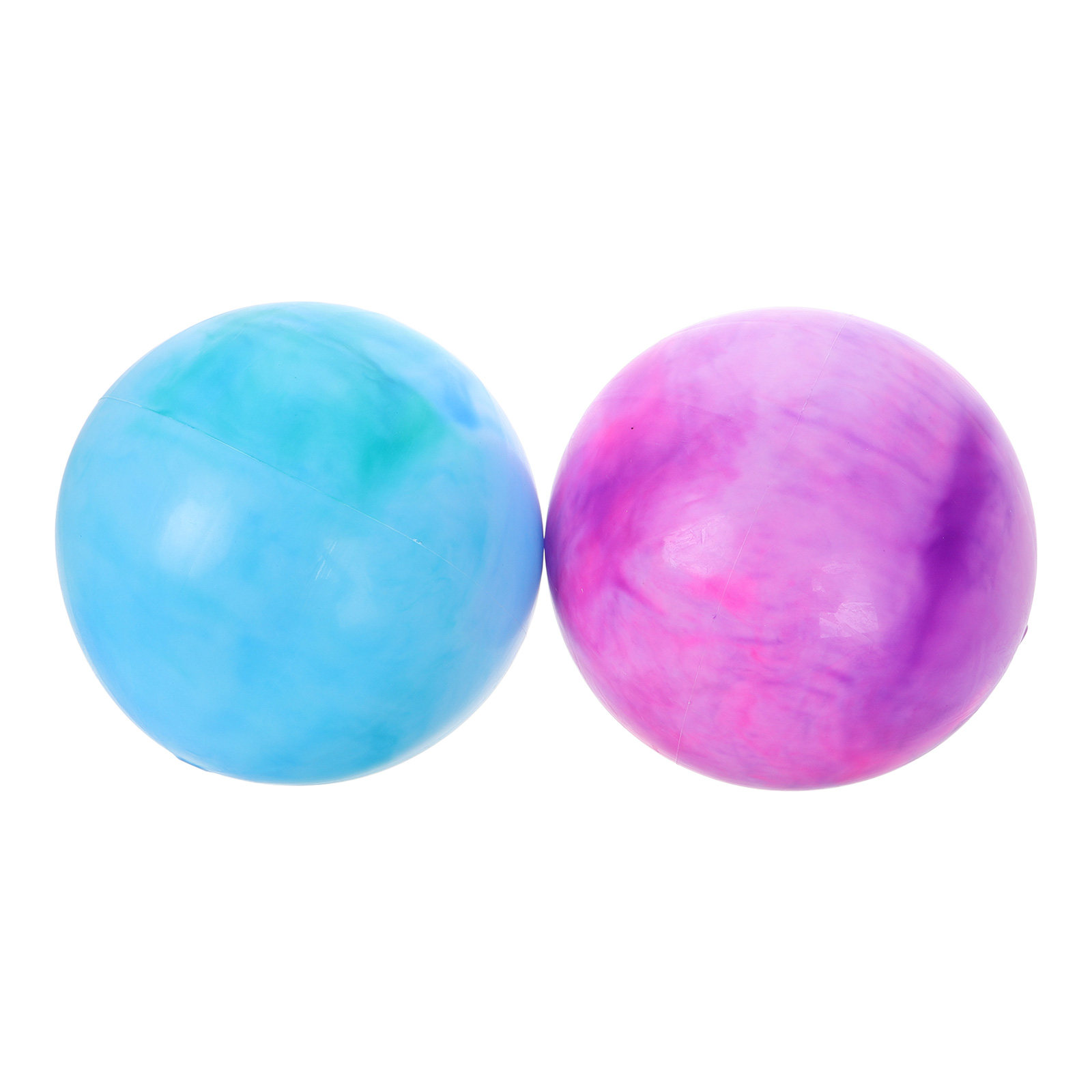 Pilates Yoga Ball Exercises - 2 stuks opblaasbare pilatesbal, kleine yogabal