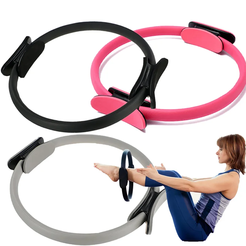 Pilates Yoga Resistance Ring - Pilates-ring, weerstandstrainer voor thuis, slanke dijen,