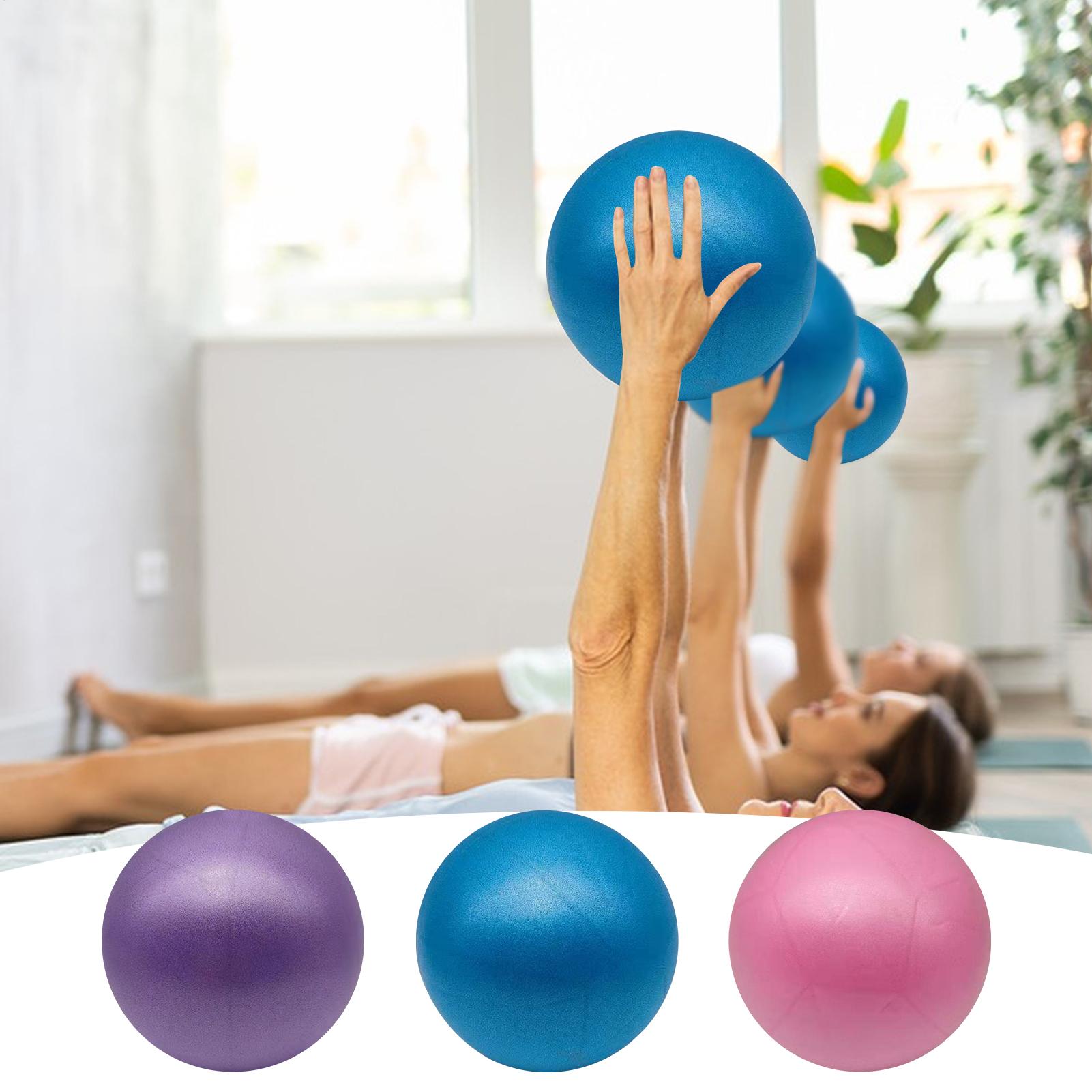 Pilates Yoga Ball Exercises - 15CM Opblaasbare Indoor Yogabal Fitness PVC