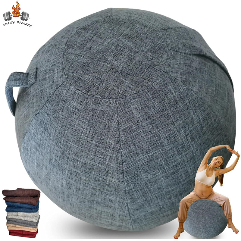 Pilates Yoga Ball Exercises - 55/65/75Cm Yoga Bal Beschermhoes Gym Workout