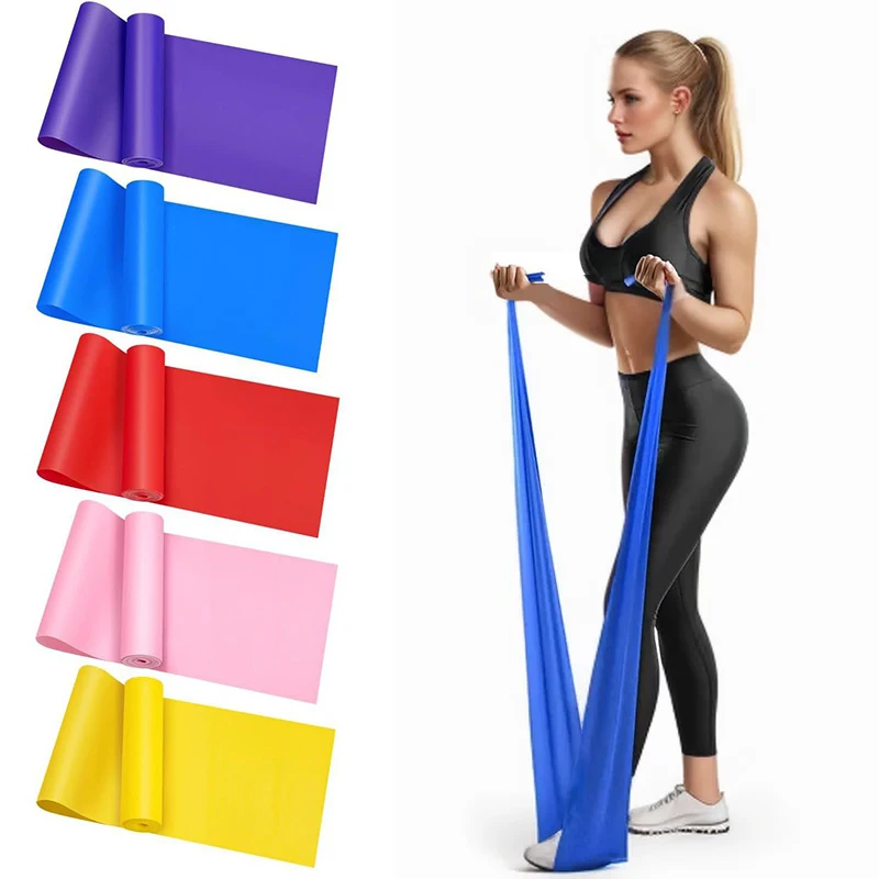 Pilates Yoga Home Workout - Elastische Yoga Fitness Bands Yoga Pilates