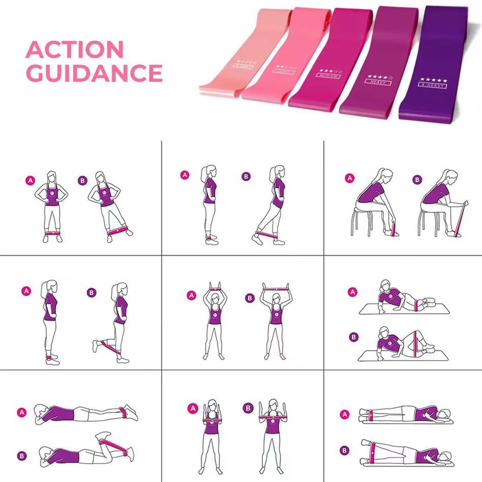 Pilates Bal Weerstandsbanden G - Pilates Yoga Ball Exercises recensie en prijs