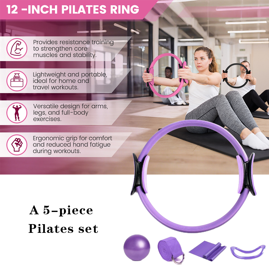 Aangepast LOGO Dames Vijfdelig - Pilates Yoga Kit recensie en prijs