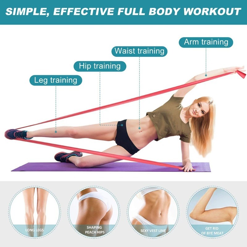 Natuurlijke Latex Resistance B - Pilates Yoga Home Workout recensie en prijs