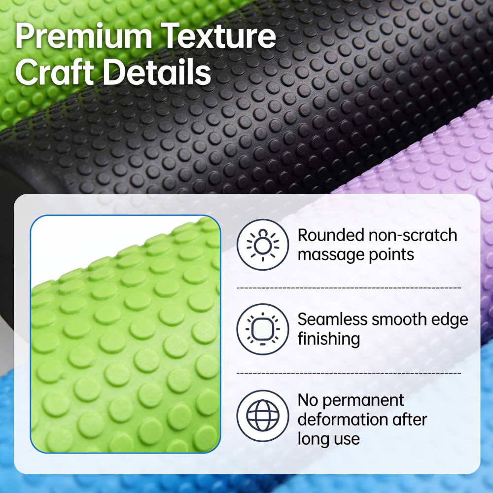 Yoga Roller Ronde EVA Foam Cil - Pilates Yoga Home Workout recensie en prijs