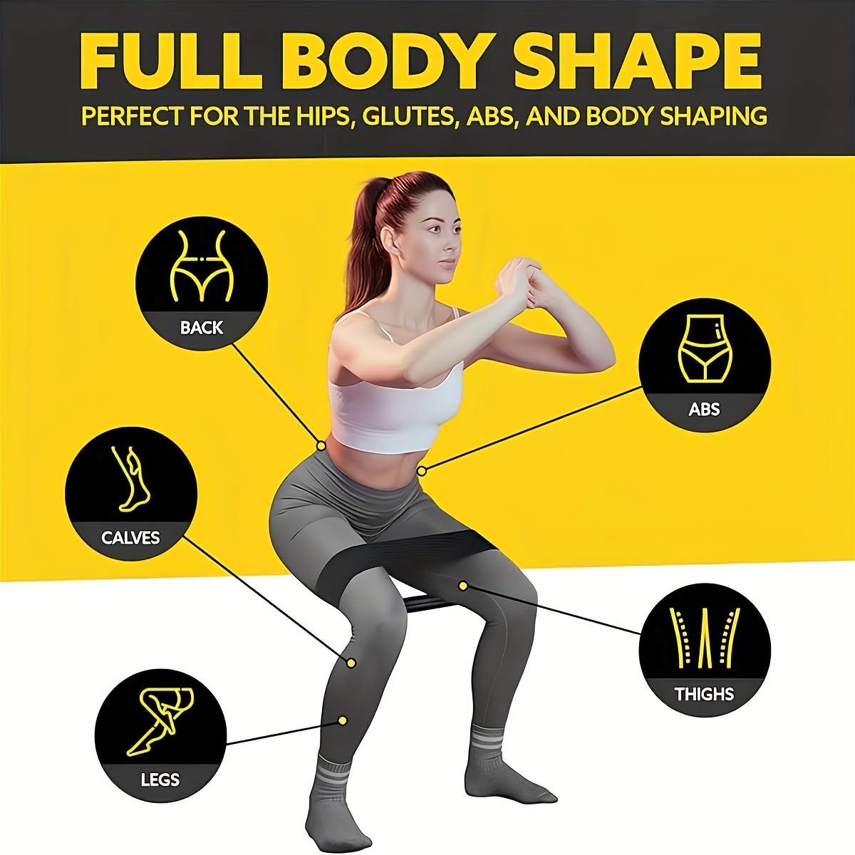 3-delige set weerstandsbanden, - Pilates Yoga Home Workout recensie en prijs
