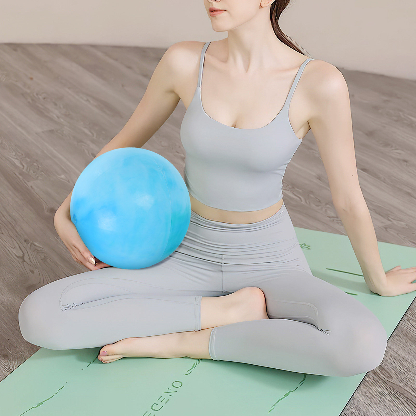 2 stuks opblaasbare pilatesbal - Pilates Yoga Ball Exercises recensie en prijs