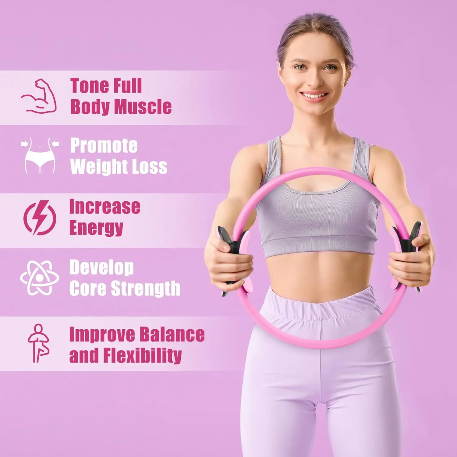 Pilates-ring, weerstandstraine - Pilates Yoga Resistance Ring recensie en prijs
