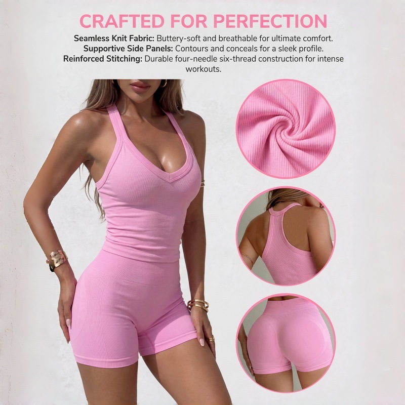 Sexy Cross-Back Yoga Set V-hal - Pilates V Yoga recensie en prijs