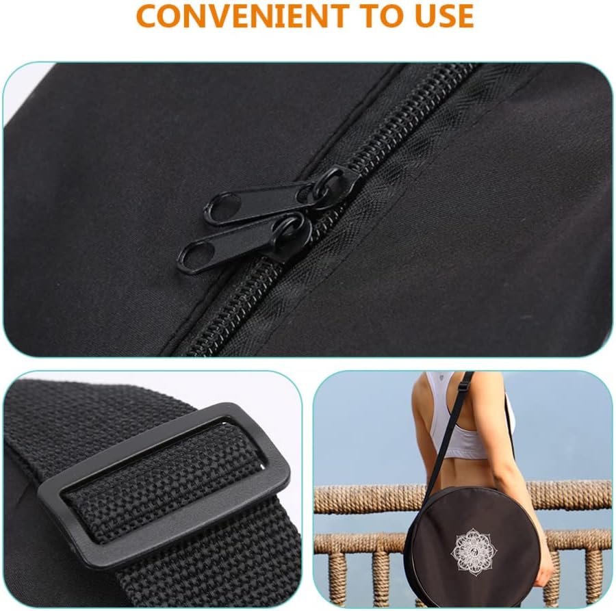Yoga wieltas Nylon zwarte Mand - Pilates Yoga Wheel recensie en prijs