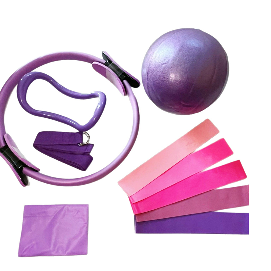 Aangepaste LOGO 5-delige Home  - Pilates Yoga Resistance Ring recensie en prijs
