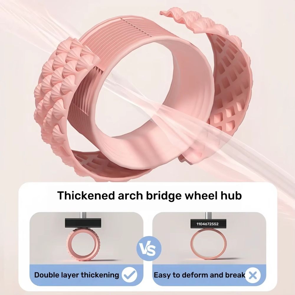 Hot Silicone Yoga Wheel Dubbel - Pilates Yoga Resistance Ring recensie en prijs