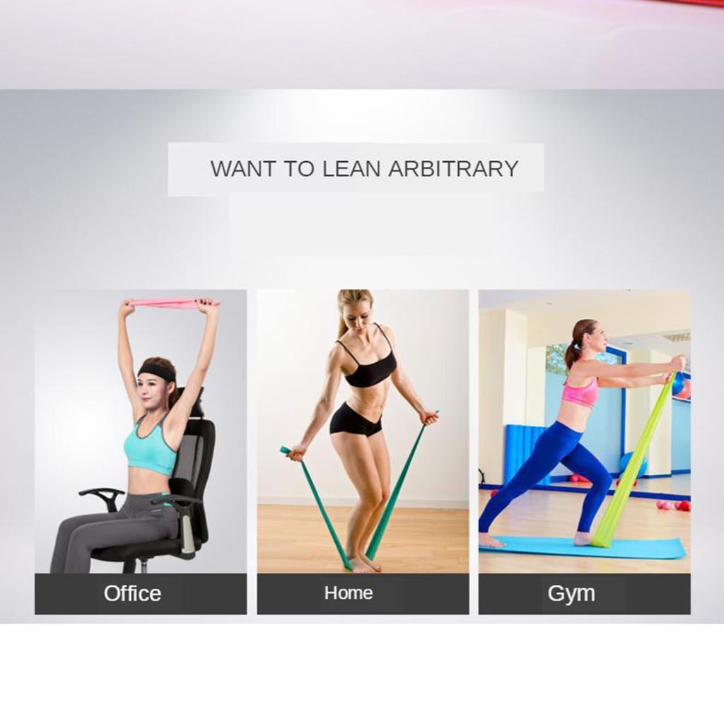 Lange stretch oefenbanden TPE  - Pilates Yoga Kit recensie en prijs