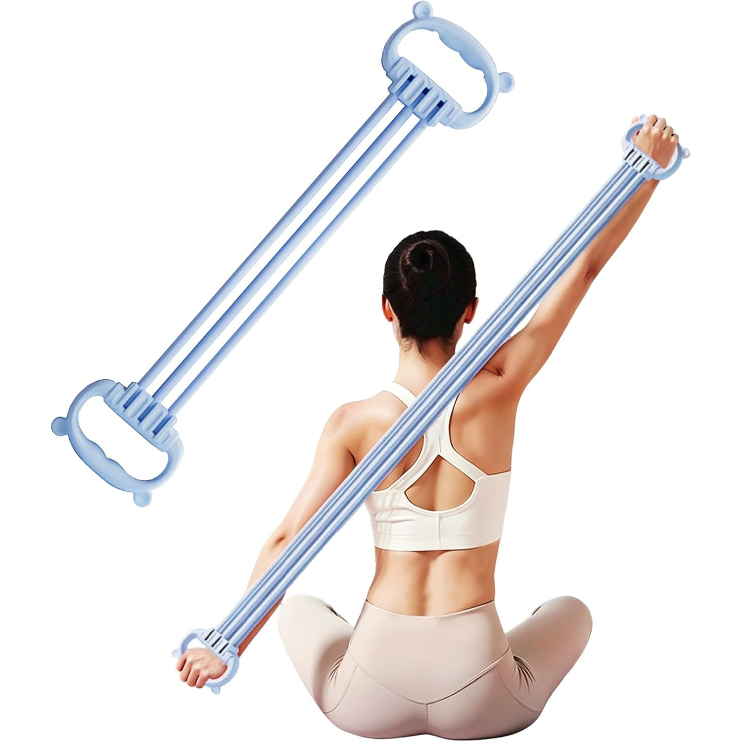Figuur 8 weerstandsbanden voor - Pilates Yoga Home Workout recensie en prijs
