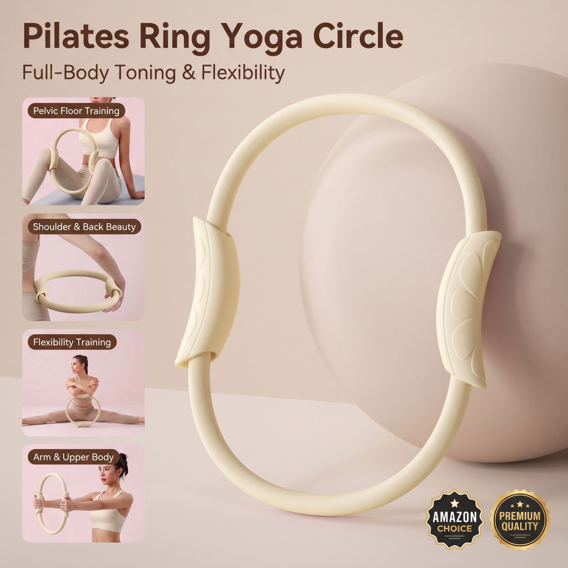 Pilatesring, yogaring, bekkenb - Pilates Yoga Resistance Ring recensie en prijs